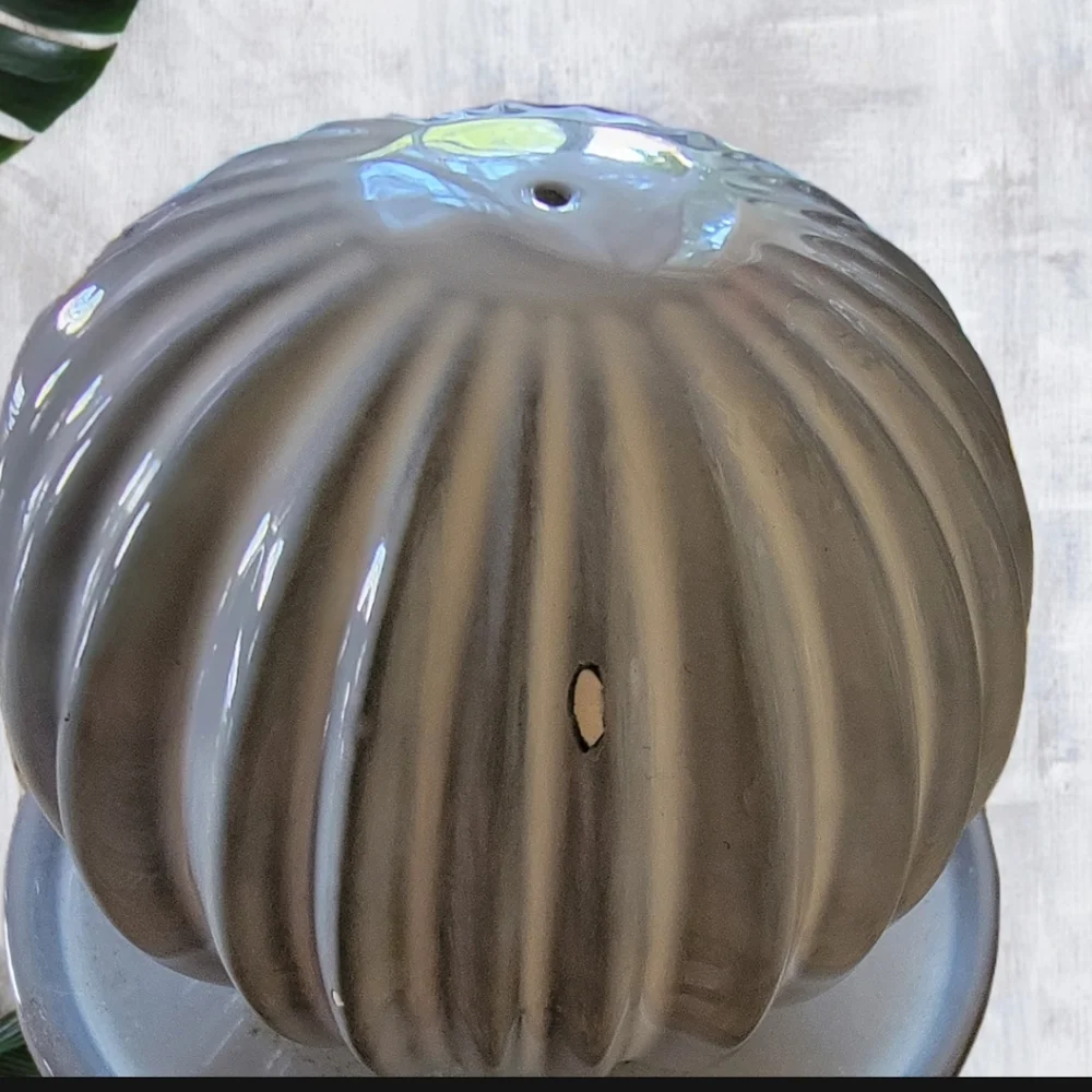 West Elm/Orb Tin Glaze Cactus Incense Holder